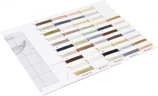 Набор для вышивания «Синички на заборе»