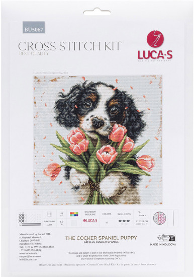 Набор для вышивания «Щенок кокер-спаниеля»