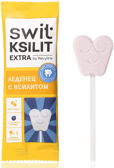 Леденцы на палочке «Swit Ksilit Extra Mix»