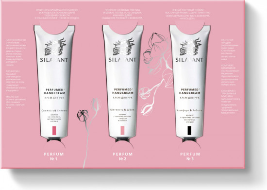 Набор парфюмированных кремов для рук «Perfume collection»