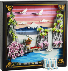 Конструктор Art 31218 Пейзаж с цветущей сакурой. Japanese Cherry Blossom Landscape - Фото 1