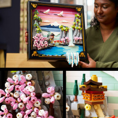 Конструктор Art 31218 Пейзаж с цветущей сакурой. Japanese Cherry Blossom Landscape - Фото 5