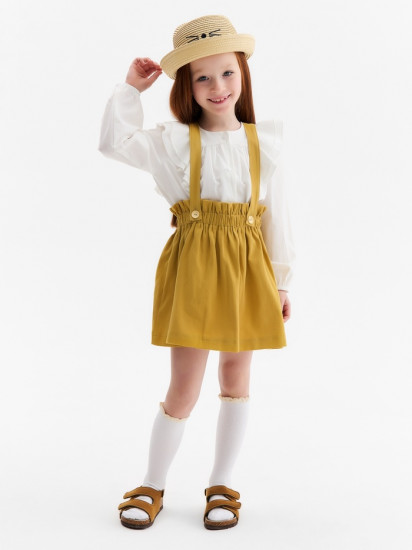 Юбка для девочек на лямках