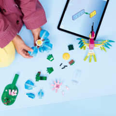 Конструктор Creator 31384 Дикие животные: красочный колибри 3 в 1. Wild Animals: Colorful Hummingbird - Фото 11