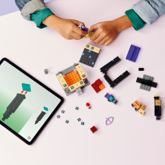 Конструктор Minecraft 21584 Путешествие в портал Нижнего мира и Края. Nether & End Portal Journey - Фото 6