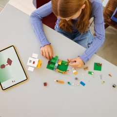 Конструктор Minecraft 21585 Куриная ферма. Chicken Farm - Фото 9