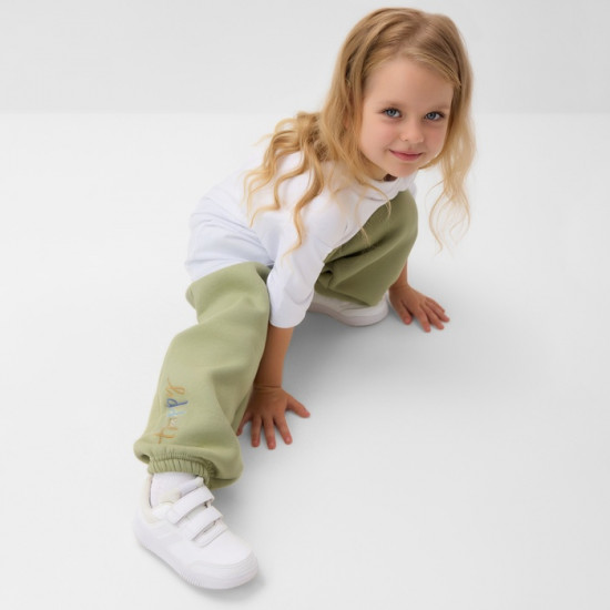 Брюки для девочек с начёсом