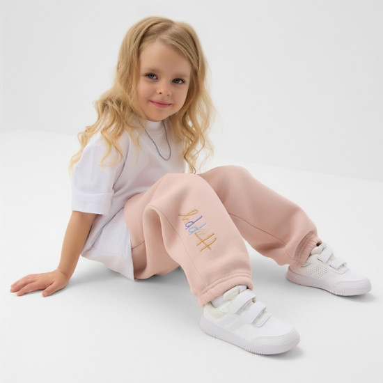 Брюки для девочек с начёсом