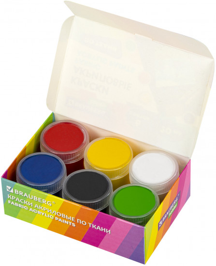 Краски акриловые по ткани