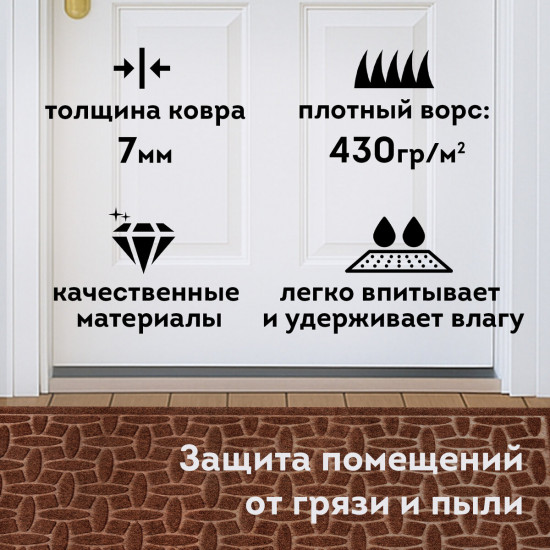 Коврик придверный