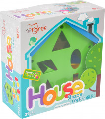 Игрушка-сортер «Домик развивающий» - Фото 1