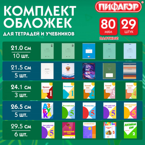 Набор обложек