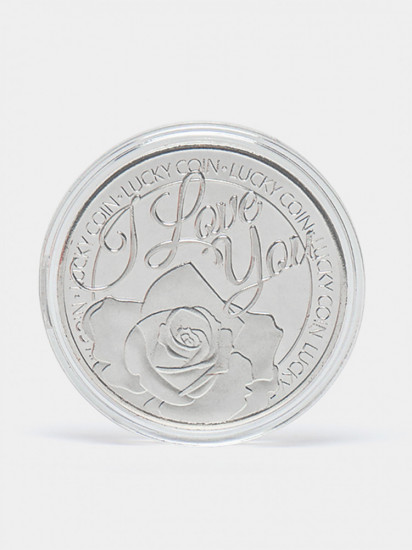 Сувенирная монета «I love you»