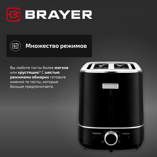 Тостер Brayer BR2118