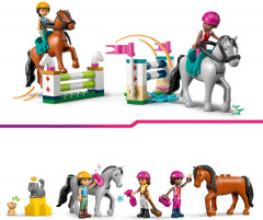 Конструктор Friends 42688 Конюшня и школа верховой езды. Horse Stable and Riding Academy - Фото 6