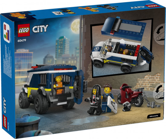 Конструктор LEGO® 60479 Фургон для перевозки преступников