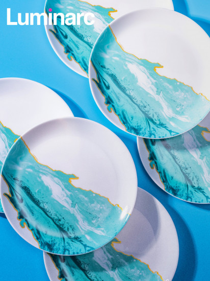 Тарелка десертная «Diwali Marblina»