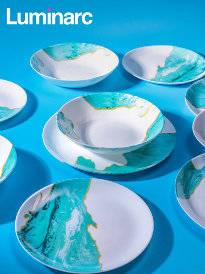 Тарелка десертная «Diwali Marblina»