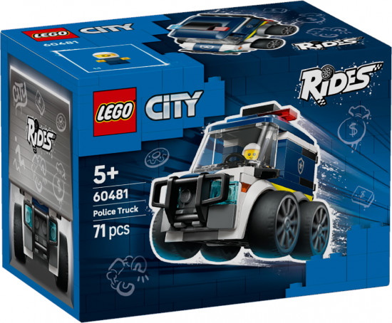 Конструктор LEGO® 60481 Машины: полицейский грузовик