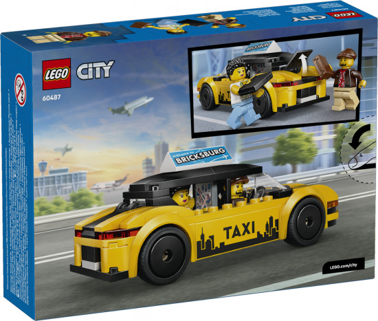 Конструктор LEGO® 60487 Желтое такси