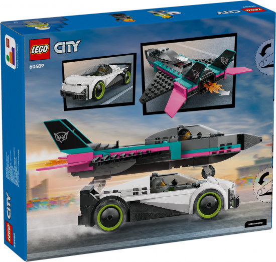 Конструктор LEGO® 60489 Самолет против автомобиля