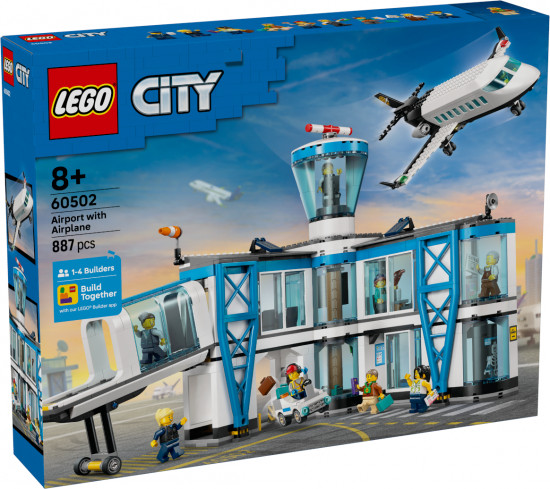 Конструктор LEGO® 60502 Аэропорт и самолет