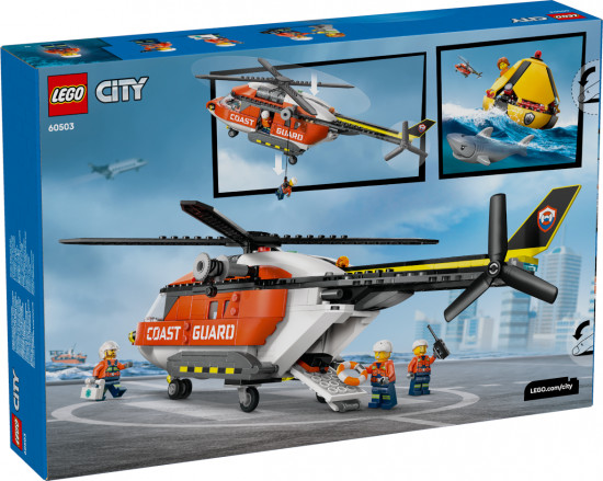 Конструктор LEGO® 60503 Вертолет береговой охраны