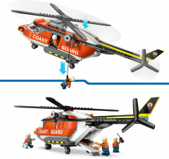 Конструктор City 60503 Вертолет береговой охраны. Coast Guard Helicopter - Фото 8