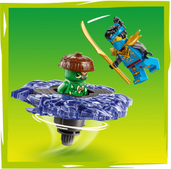 Конструктор Ninjago 71849 Спиннер «Ния против чудовища мутаций». Nya vs. Mutation Monster Spinner - Фото 4