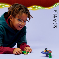 Конструктор Ninjago 71849 Спиннер «Ния против чудовища мутаций». Nya vs. Mutation Monster Spinner - Фото 11