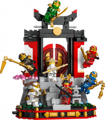 Конструктор Ninjago 71866 Выставка персонажей ниндзя: 15-летняя годовщина. Ninja Character Display 15th Anniversary - Фото 1