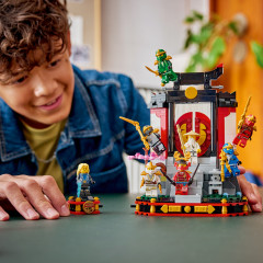 Конструктор Ninjago 71866 Выставка персонажей ниндзя: 15-летняя годовщина. Ninja Character Display 15th Anniversary - Фото 4