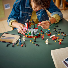 Конструктор Ninjago 71866 Выставка персонажей ниндзя: 15-летняя годовщина. Ninja Character Display 15th Anniversary - Фото 5