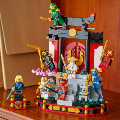 Конструктор Ninjago 71866 Выставка персонажей ниндзя: 15-летняя годовщина. Ninja Character Display 15th Anniversary - Фото 6
