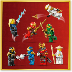 Конструктор Ninjago 71866 Выставка персонажей ниндзя: 15-летняя годовщина. Ninja Character Display 15th Anniversary - Фото 10