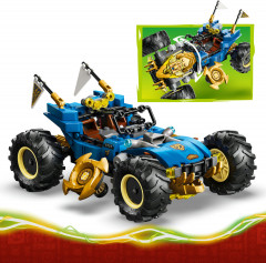 Конструктор Ninjago 71856 Машина-трансформер Джея. Jay's Transforming Car - Фото 8