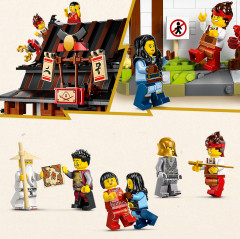 Конструктор Ninjago 71858 Кузница «Четыре оружия»: 15-летняя годовщина. Four Weapons Blacksmith 15th Anniversary - Фото 7