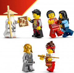 Конструктор Ninjago 71858 Кузница «Четыре оружия»: 15-летняя годовщина. Four Weapons Blacksmith 15th Anniversary - Фото 8