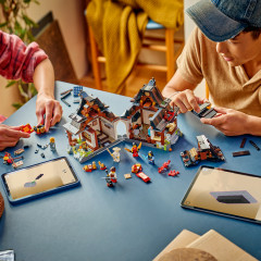 Конструктор Ninjago 71858 Кузница «Четыре оружия»: 15-летняя годовщина. Four Weapons Blacksmith 15th Anniversary - Фото 9