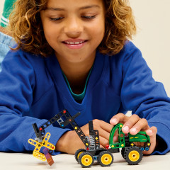 Конструктор Technic 42218 Колесный комбайн John Deere 1470H. John Deere 1470H Wheeled Harvester - Фото 8