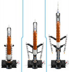 Конструктор Technic 42221 Ракета Space Launch System программы NASA Artemis. NASA Artemis Space Launch System Rocket - Фото 9