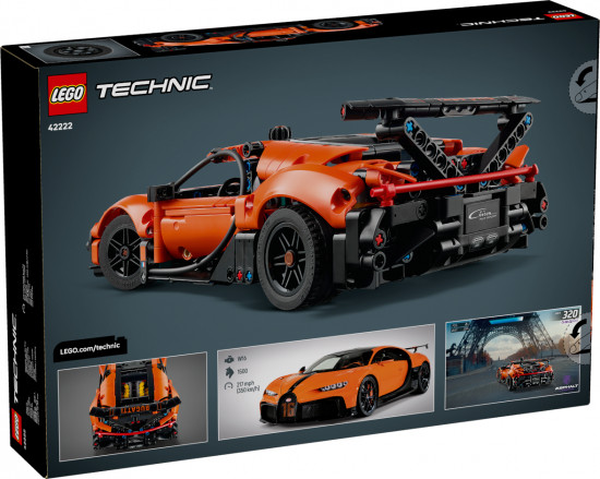 Конструктор LEGO® 42222 Гиперкар Bugatti Chiron Pur Sport
