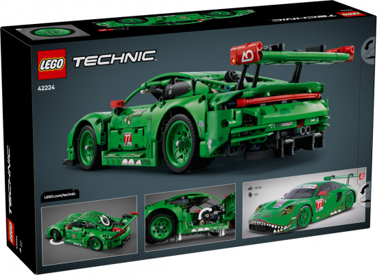Конструктор LEGO® 42224 Гоночный автомобиль Porsche 911 GT3 R Rexy AO Racing