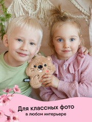 Игрушка мягкая «Хомяк Тапа» - Фото 5