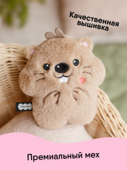 Игрушка мягкая «Хомяк Тапа» - Фото 6