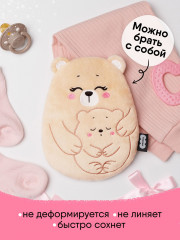 Игрушка с вишнёвыми косточками «Медведица с медвежонком» - Фото 2