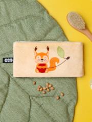 Пояс-разогрелка с вишнёвыми косточками «Вишнёвый сон. Бельчонок» - Фото 14