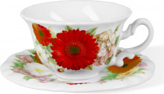 Чайный фарфоровый набор на подставке - Фото 5