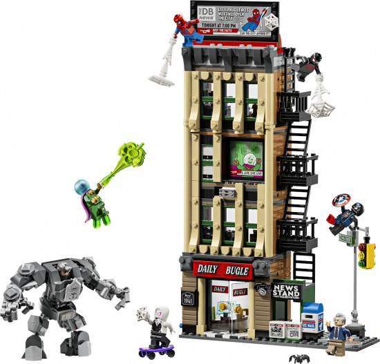 Конструктор LEGO® 76342 «Дейли Бьюгл»: Человек-паук против Мистерио