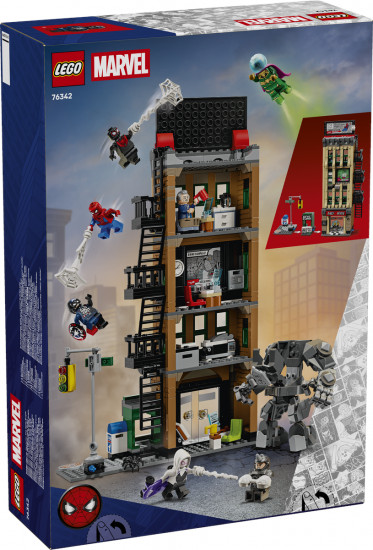Конструктор LEGO® 76342 «Дейли Бьюгл»: Человек-паук против Мистерио